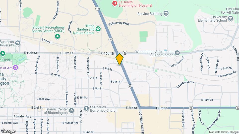 2536 Eastgate Ln Map and Location Details