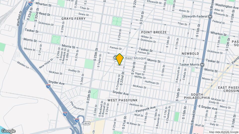 2225 McClellan St Map and Location Details