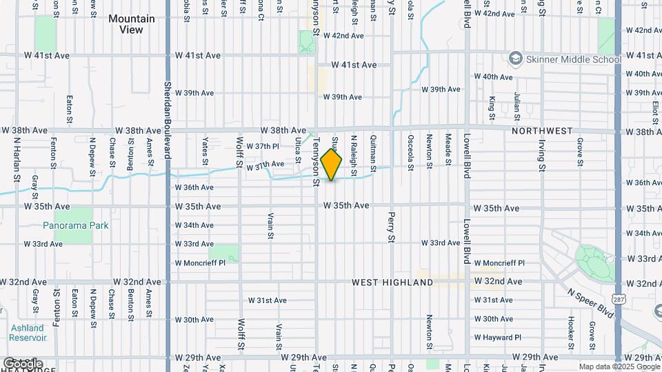3549 Stuart St Map and Location Details