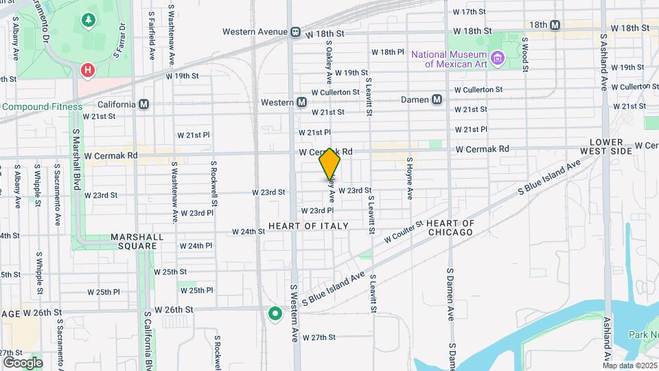 2300 W 23rd St Mapa y Detalles de la Ubicación