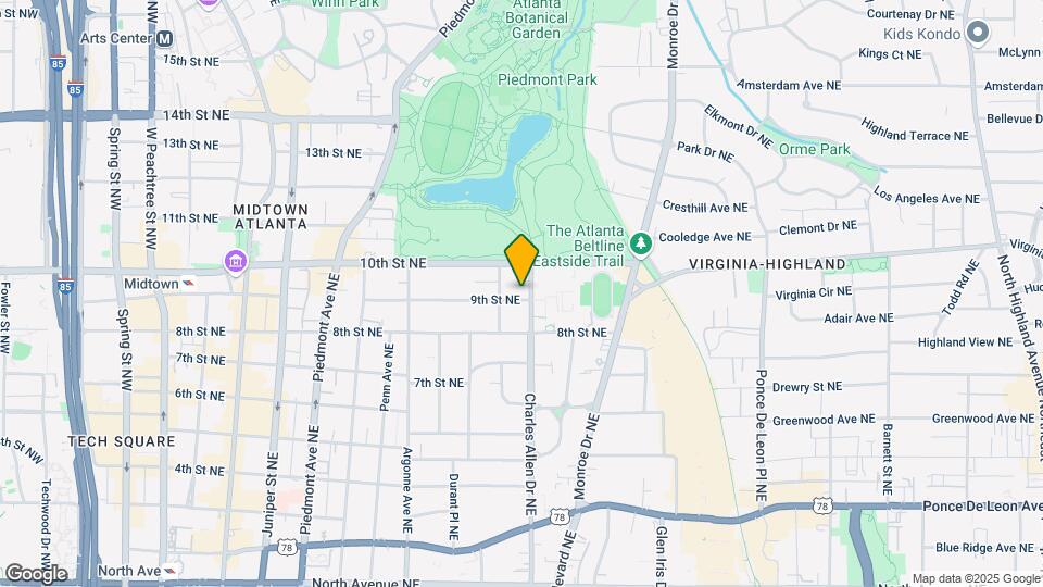 426 9th St NE Map and Location Details