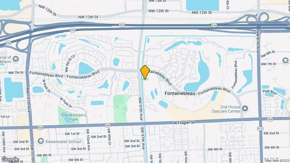 9678 Fontainebleau Blvd Map and Location Details