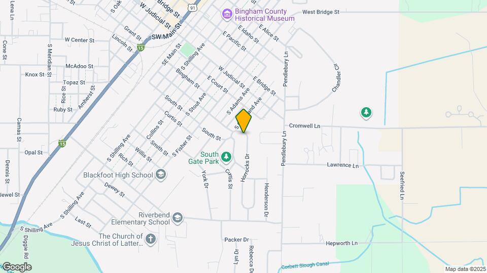 108 Horrocks Dr Map and Location Details