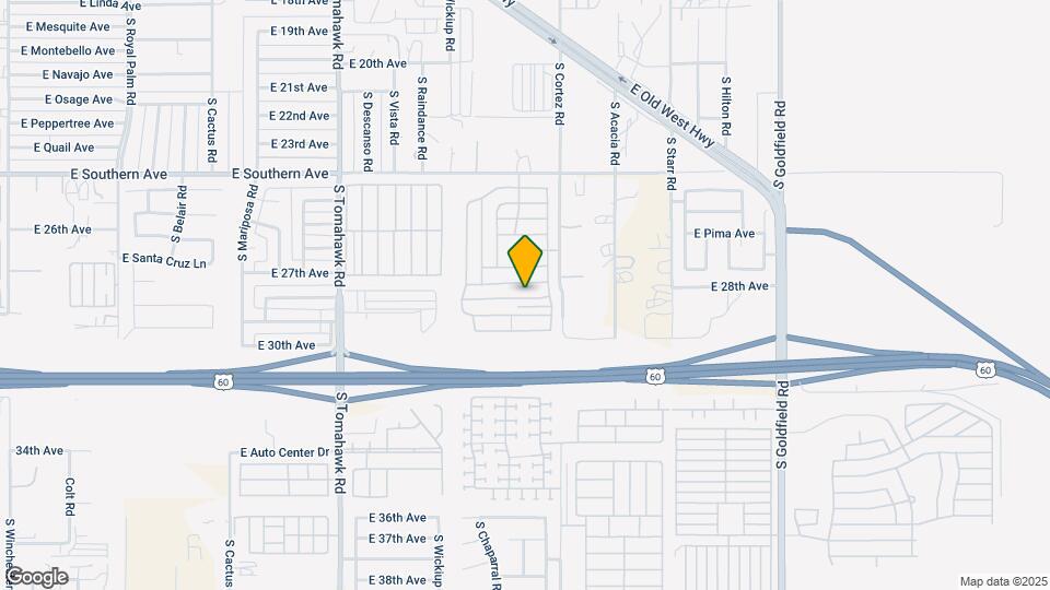 2260 E 28th Ave Map and Location Details