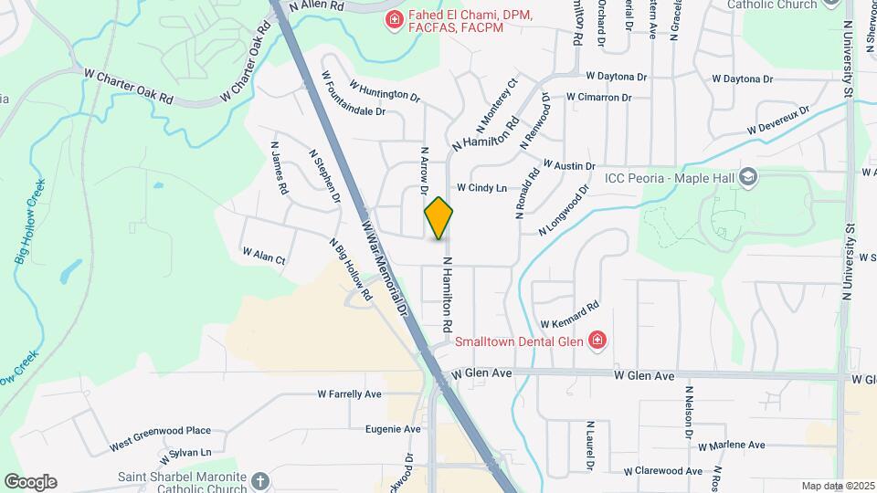 5217 N Hamilton Rd Map and Location Details