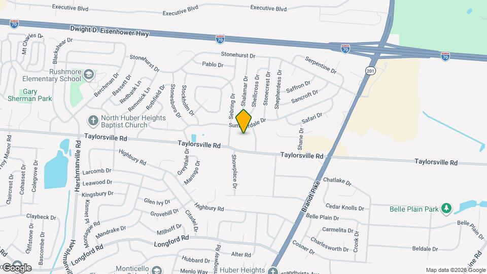 7500 Shalamar Dr Map and Location Details