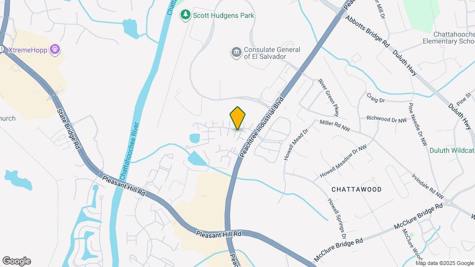 4125 Quincey Ln Map and Location Details