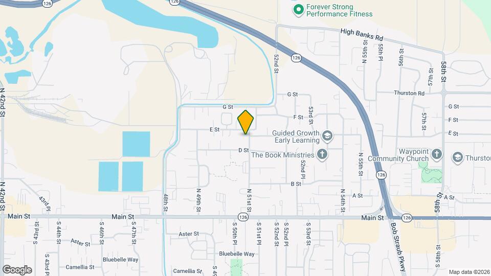 580 N 51st St Map and Location Details