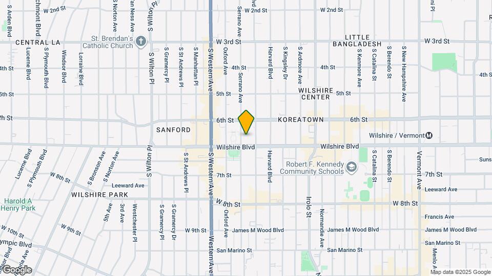 3699 Wilshire Blvd Map and Location Details