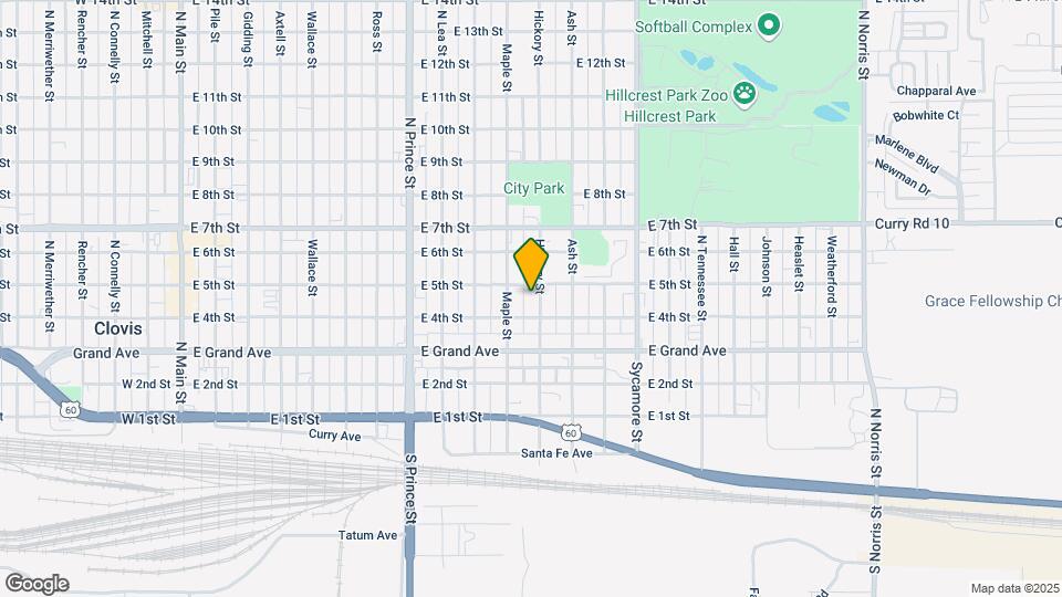 414 Hickory St, Unit 412 Map and Location Details