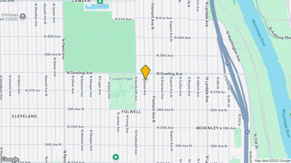 3756 N Girard Ave Map and Location Details