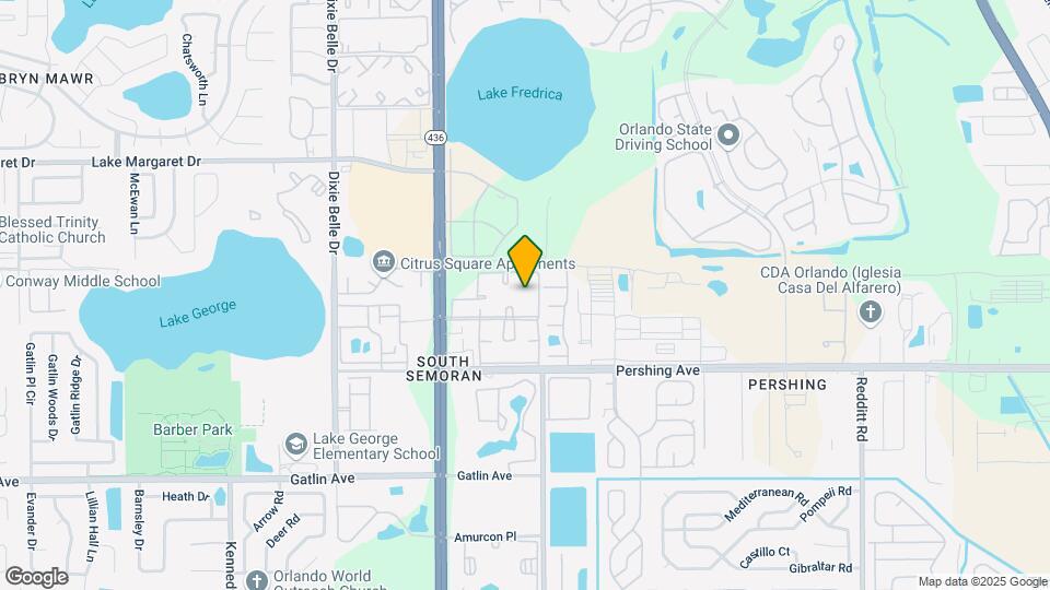 4205 S Semoran Blvd Map and Location Details