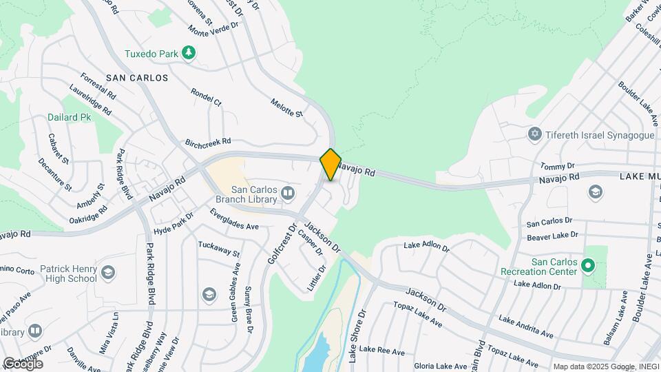Mission Trails Apartments Map and Location Details