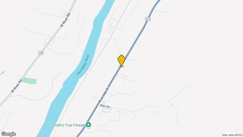 619 Riverside Dr Map and Location Details