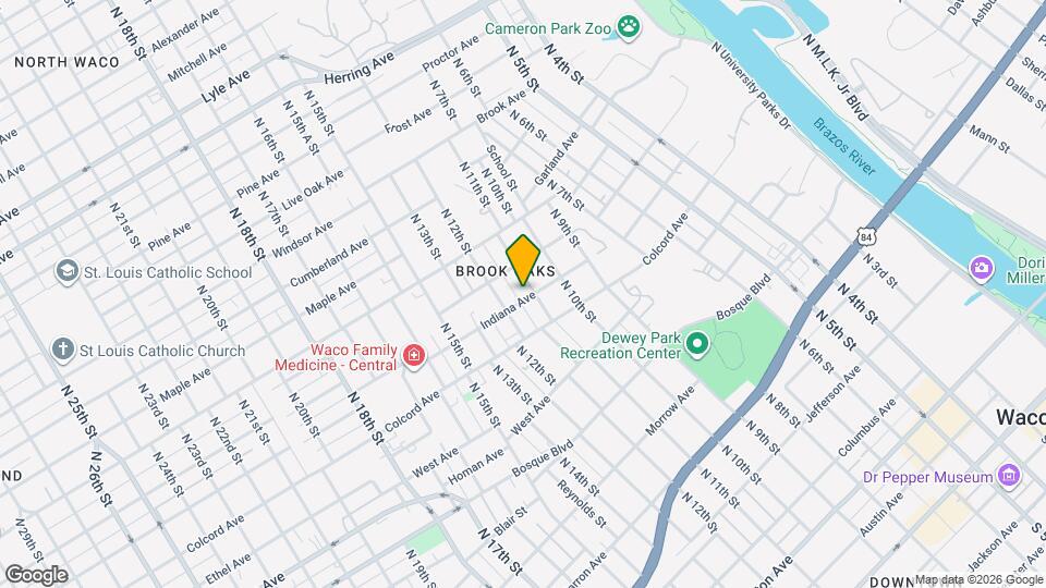 1600 N 11th St Map and Location Details