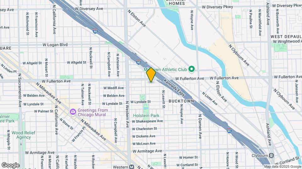 2240 W Medill Ave Map and Location Details
