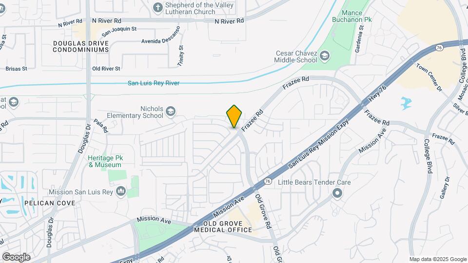 4374 Monte Vista Way Map and Location Details