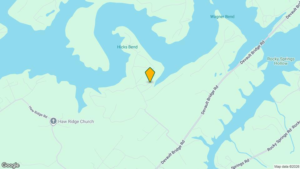 388 Hideaway Farm Rd Map and Location Details