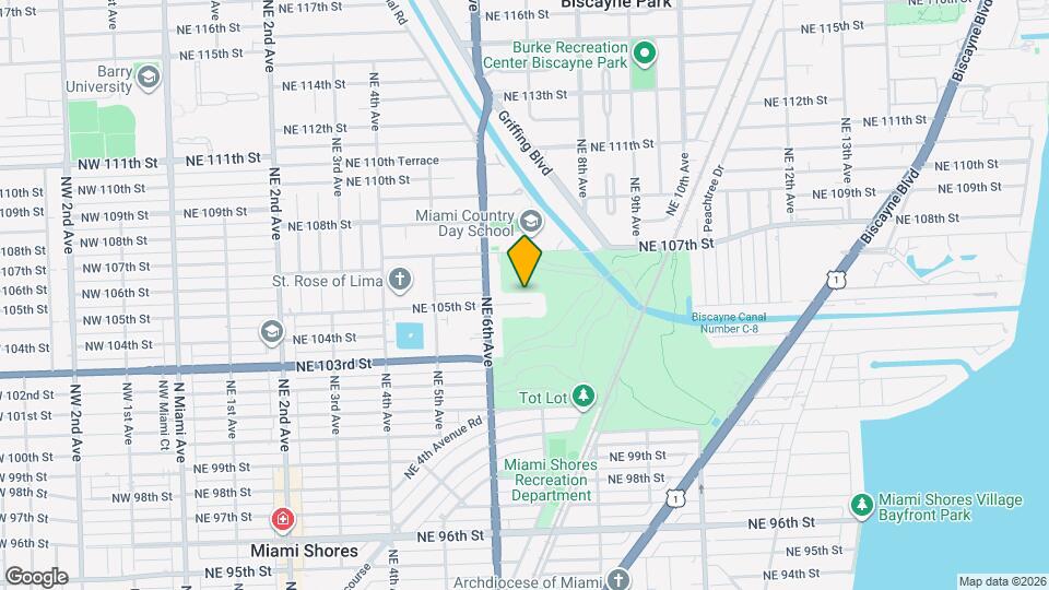 667 NE 105th St Mapa y Detalles de la Ubicación