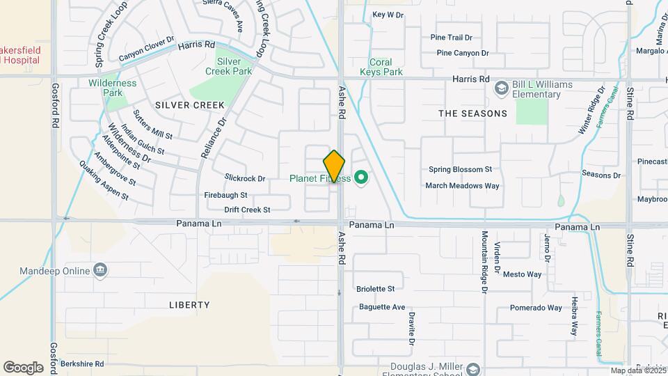 6302 Hawk Creek Dr Map and Location Details