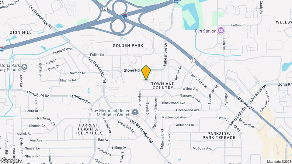 2366 Gregory Dr Map and Location Details