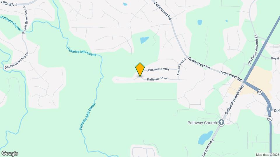 Room in House on Katielee Cove Map and Location Details