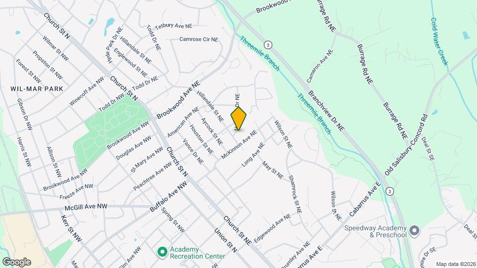 292 Hamilton Dr NE Map and Location Details