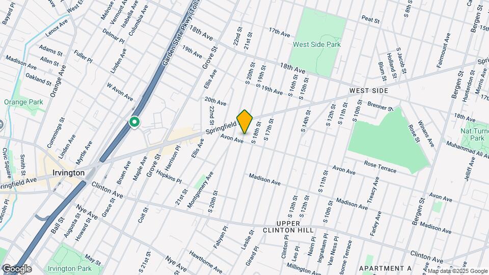 489 Avon Ave Map and Location Details