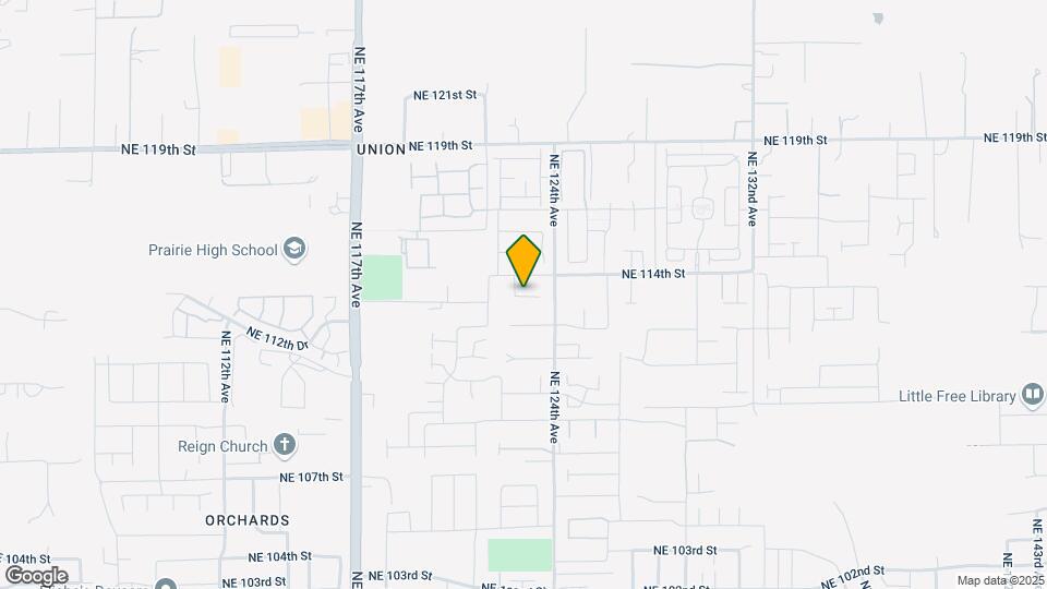 12312 NE 113th Cir Map and Location Details