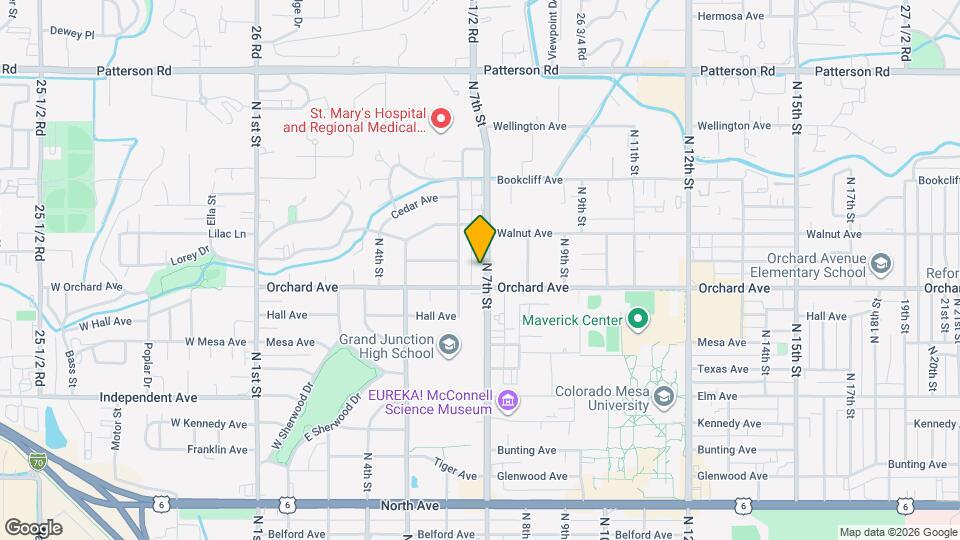 1925 N 7th St Map and Location Details