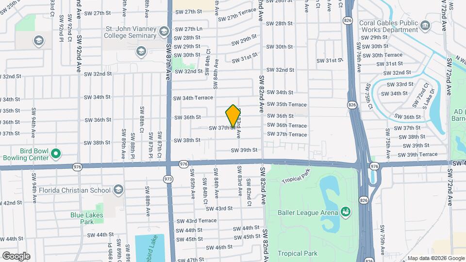 8310 SW 37th St Map and Location Details