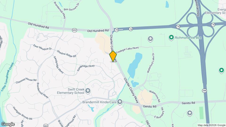 2411 Carriage Creek Rd Map and Location Details
