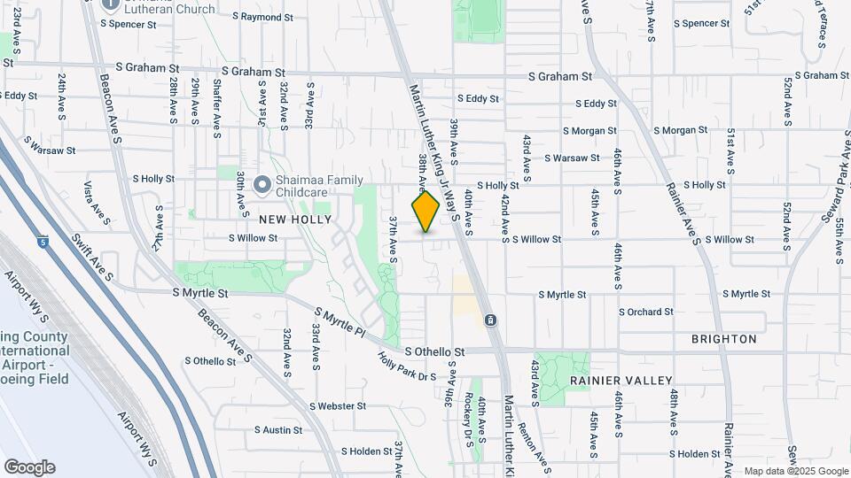3808 S Willow St Mapa y Detalles de la Ubicación
