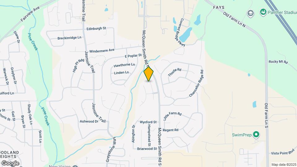 725 Briarcliff Pl Map and Location Details