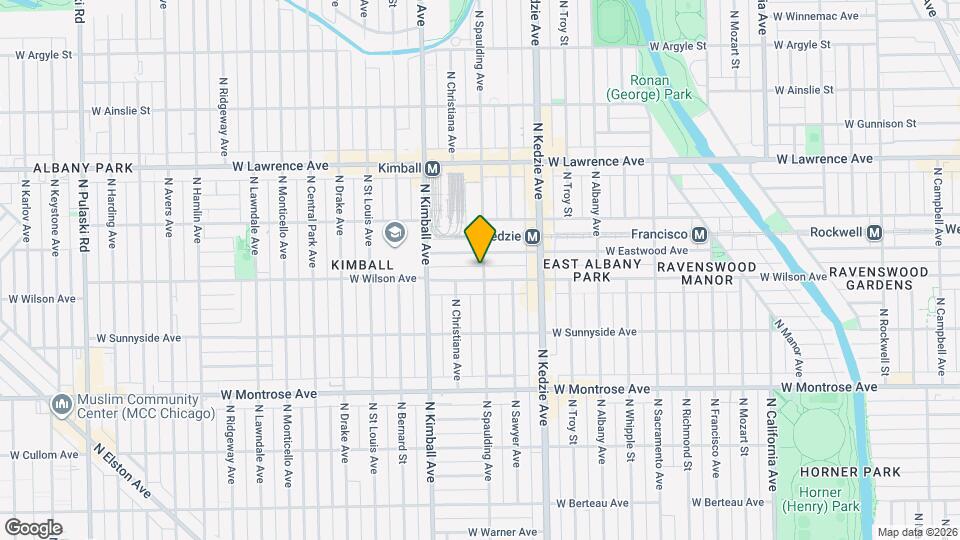 4604 N Spaulding Ave Map and Location Details