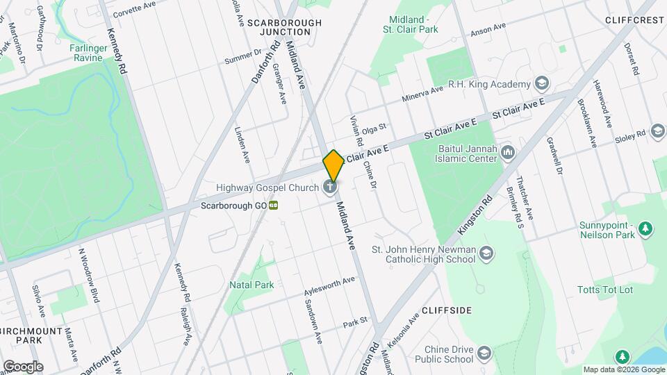 534 Midland Ave Map and Location Details