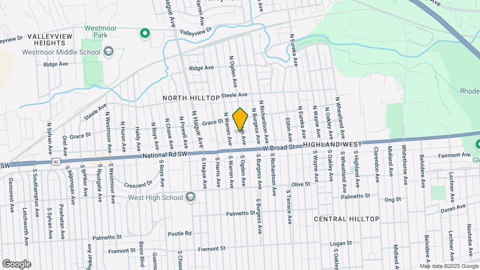 43 N Ogden Ave Map and Location Details