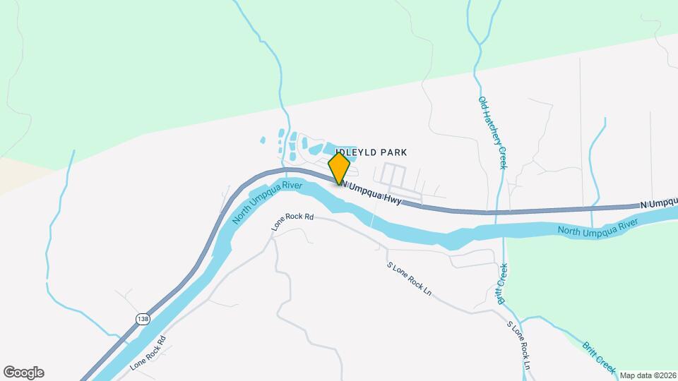 22129-22129 N Umpqua Hwy Map and Location Details