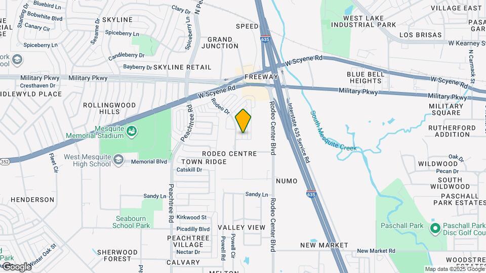 2001 Dove Creek Ln Map and Location Details