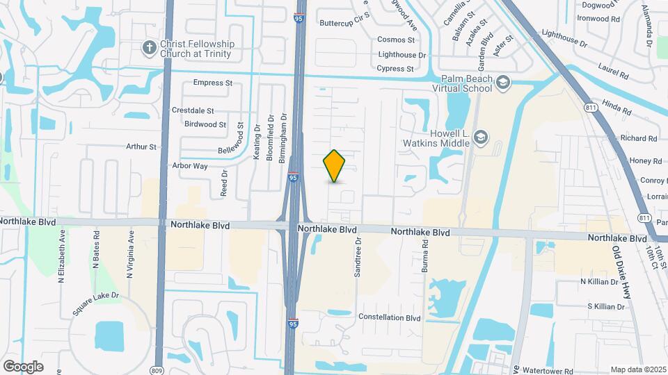 9126 Roan Ln Mapa y Detalles de la Ubicación