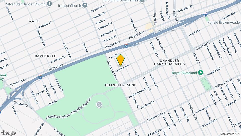 5900 Lenox St Map and Location Details