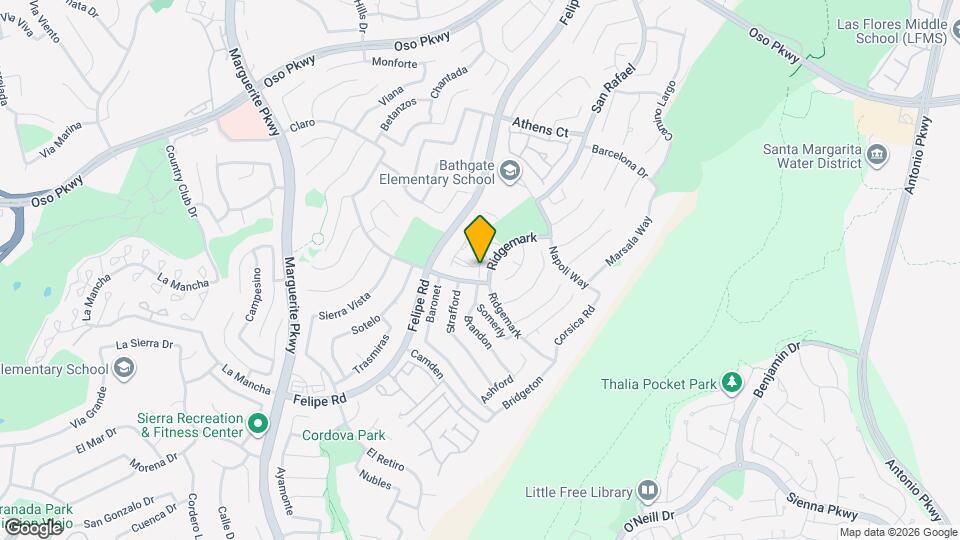 26504 Verdugo Map and Location Details