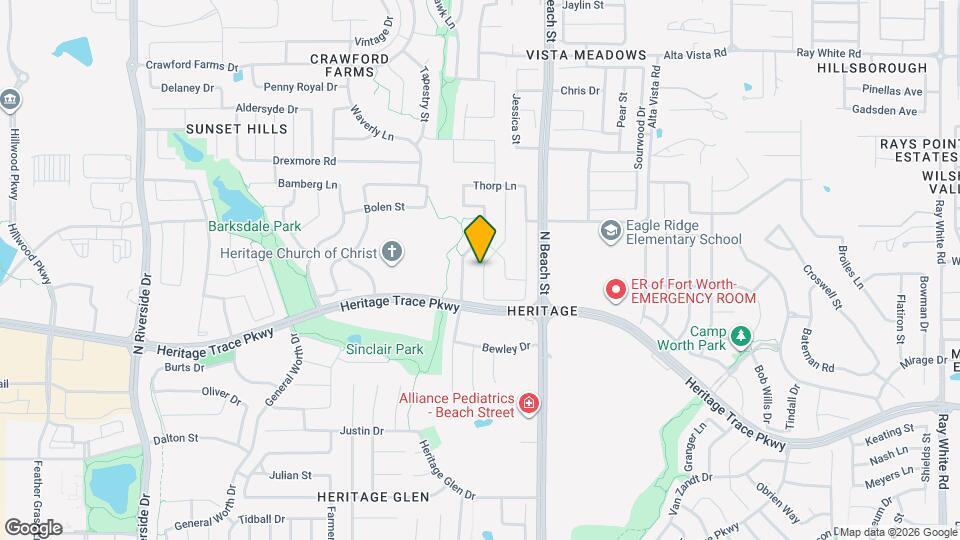 9729 Stripling Dr Map and Location Details