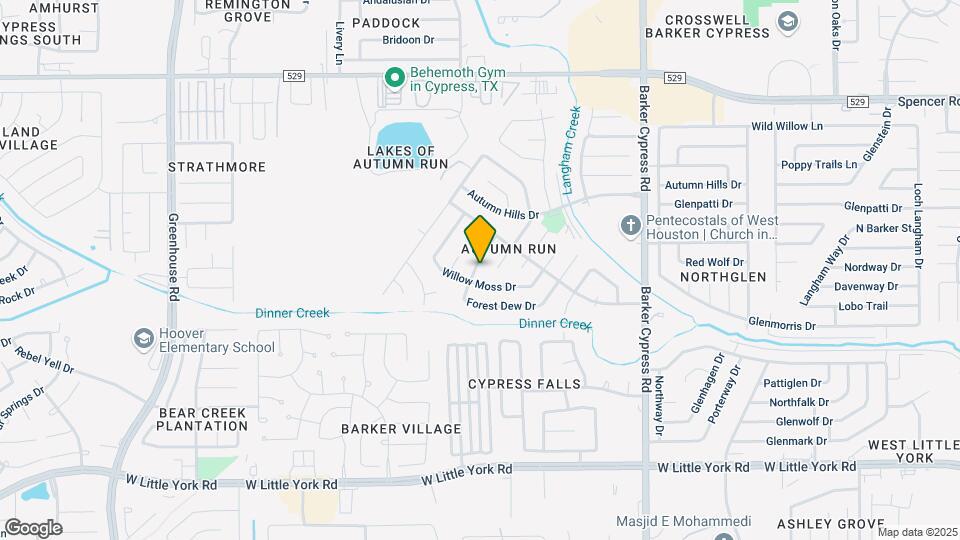 6614 Amberfield Ln Map and Location Details