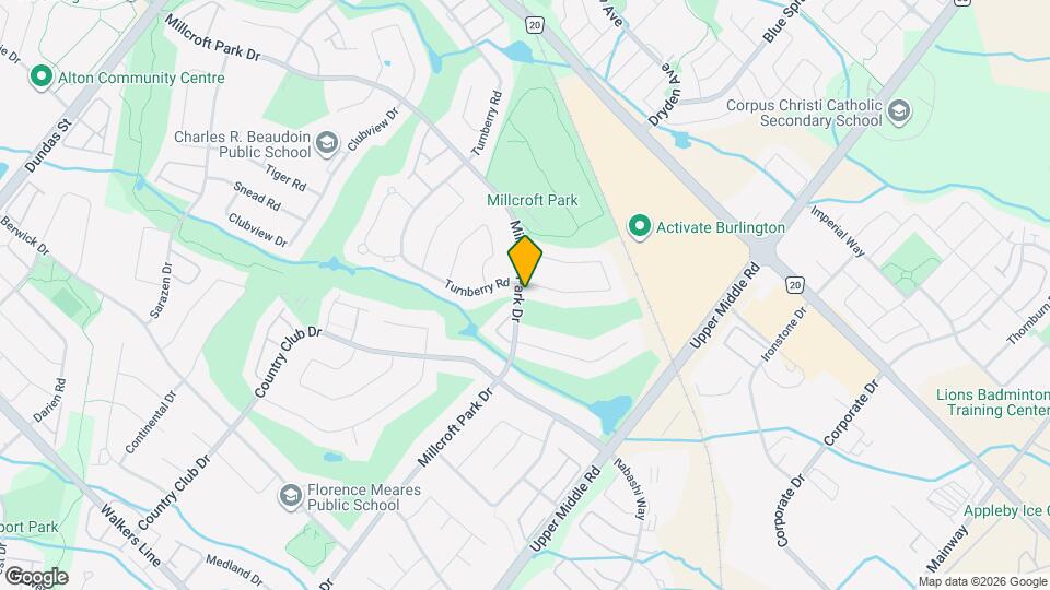 4220 Millcroft Park Dr Map and Location Details