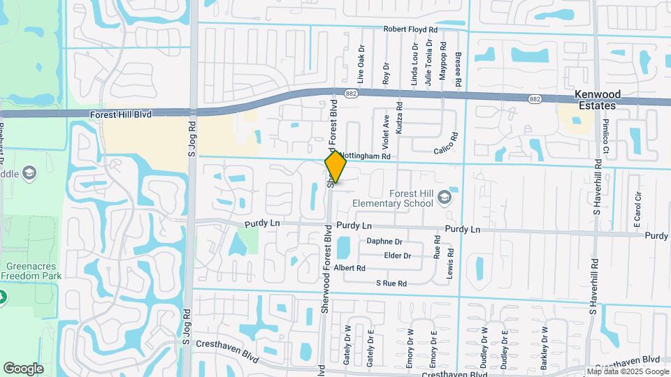 2106 Sherwood Forest Blvd Map and Location Details