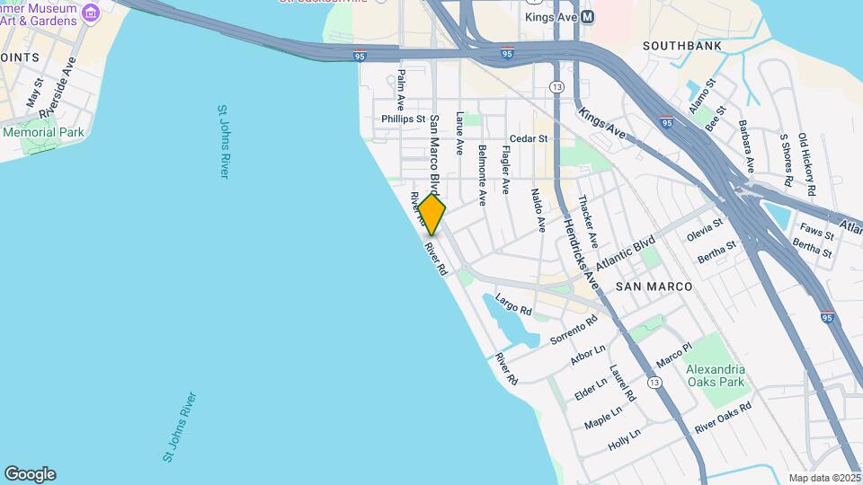 1733 River Rd Map and Location Details