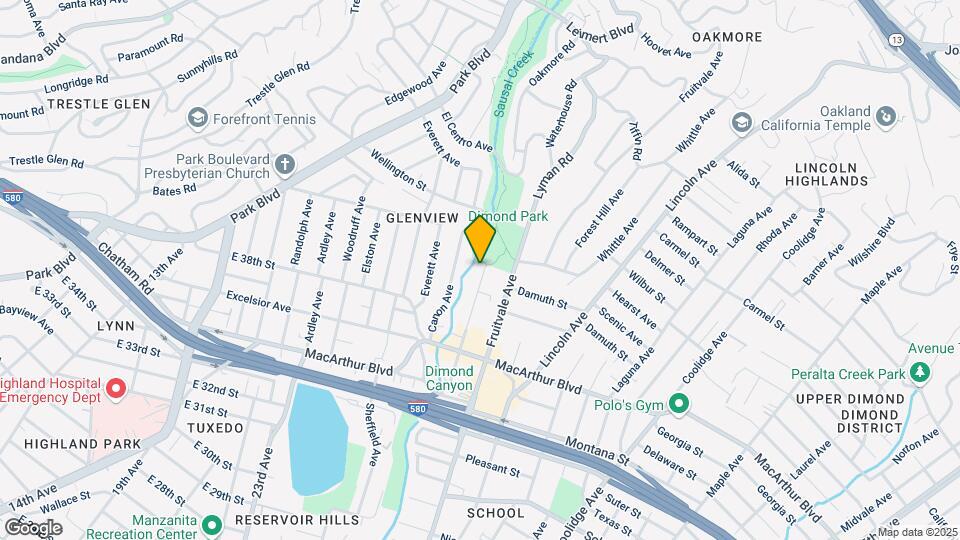 3667 Dimond Ave Mapa y Detalles de la Ubicación