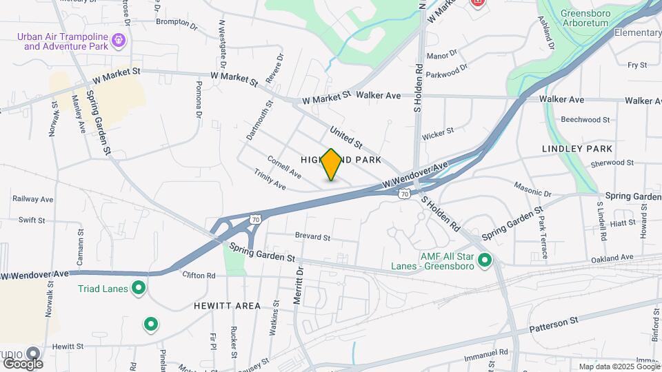 4234 Ashland Dr Map and Location Details