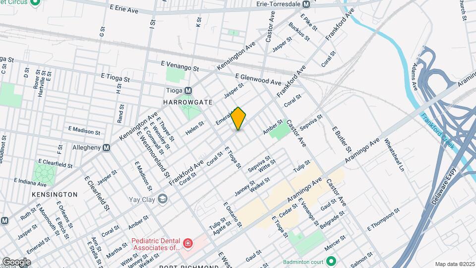 3537 Frankford Ave Mapa y Detalles de la Ubicación
